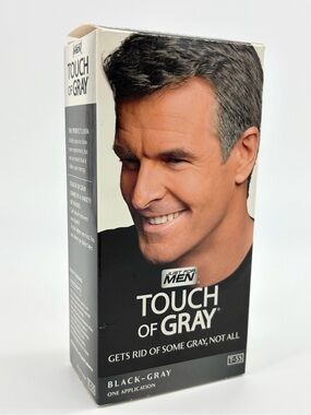 Just for Men Touch of Gray Hair Color T-55 Black with Comb Applicator
